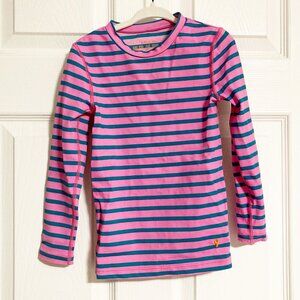 J. Crew Crewcuts Striped Long Sleeve Rashguard Size 4/5